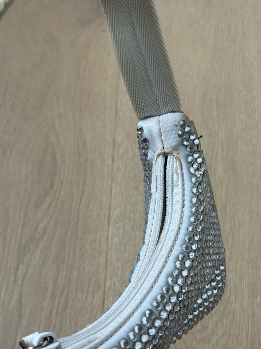 Designer Bag Silver Rhinestone - Picture 6 of 10